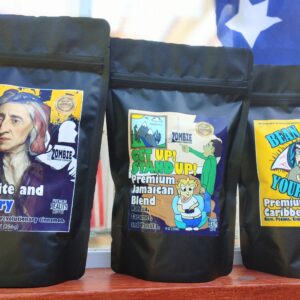 Independence Brew Trio: Savor the Freedom in Every Sip! (Blueberry, Jamaican, Caribbean) 8 oz.